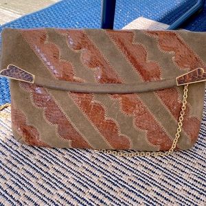 Vintage Authentic Python Purse